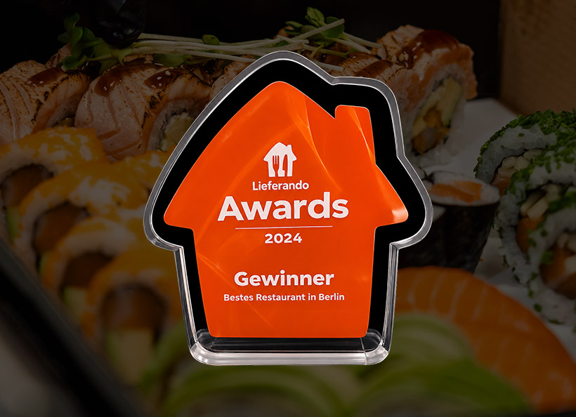 Gewinner des Lieferando Awards 2024
